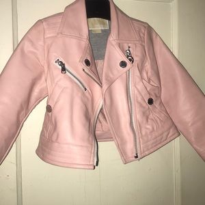 Toddler leather jacket
